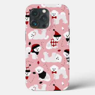 Case-Mate iPhone Case Bichon Frise Christmas rose