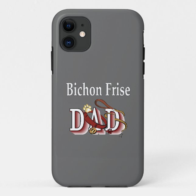 Coques Case-Mate iPhone Bichon Frise Papa (Dos)