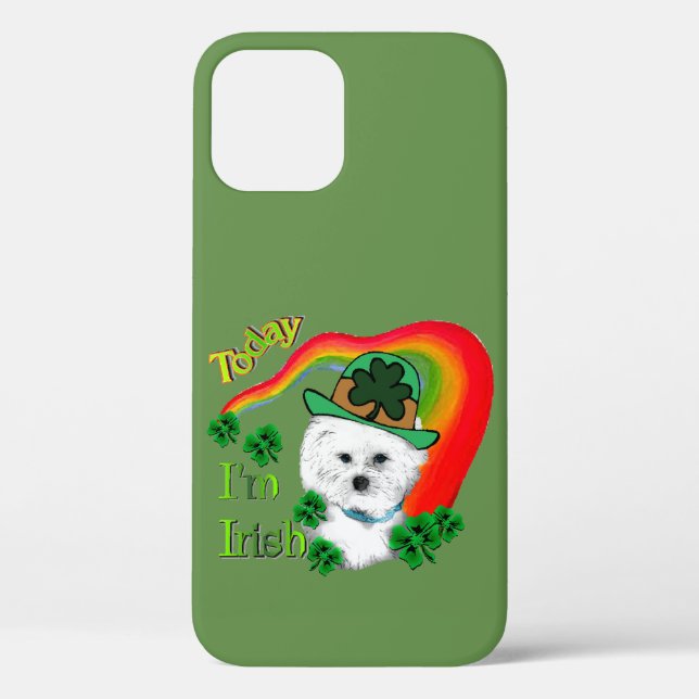 Coques Case-Mate iPhone Bichon Frise St patrick (Verso)