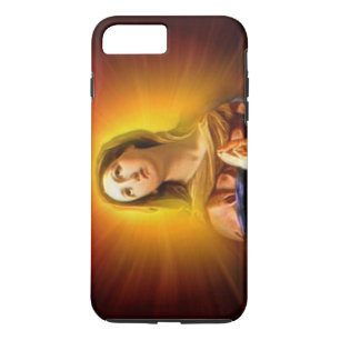 Case-Mate iPhone Case Bienheureuse Vierge Marie en Lumière Ambre Radiant