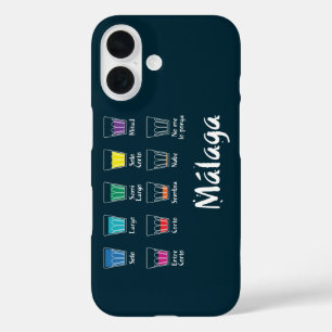 Coque Pour iPhone 16 Bienvenue à Malaga 1 : El Café