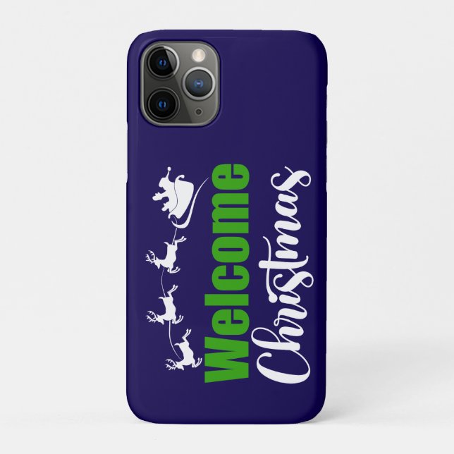 Coques Case-Mate iPhone Bienvenue Noël-85101 (Dos)
