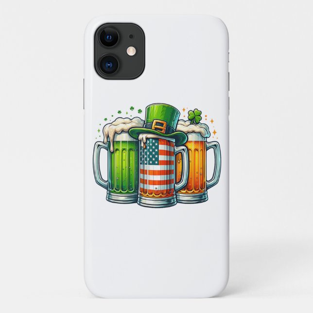 Coques Case-Mate iPhone Bière Irlandaise Irlande Fête de la Saint-Patrick  (Dos)