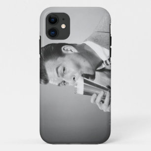 Coque Case-Mate iPhone Bière potable d'homme d'affaires