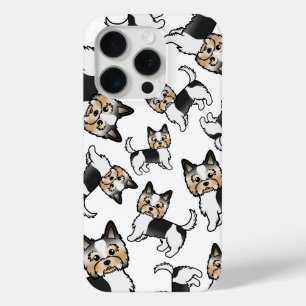 Coque Case-Mate iPhone Biewer Terrier mignon Motif de dessin de chien