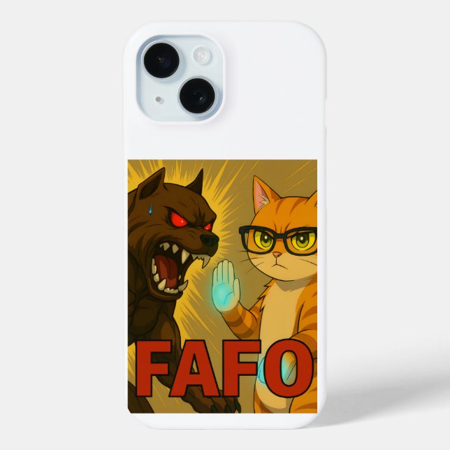 Coques Case-Mate iPhone Big Attitude Cat & Dog Phone Case – Unbothered (Verso)