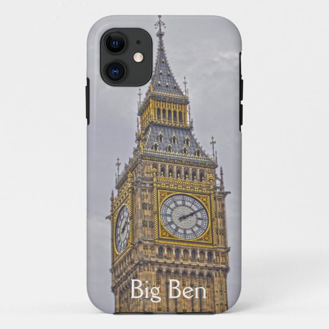 Coques Case-Mate iPhone Big Ben Horloge, Elizabeth Tower, Londres Angleter (Dos)