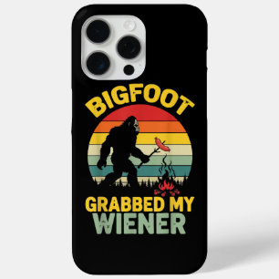 Coque Case-Mate iPhone Big Foot a attrapé mon hot dog drôle Sasquatch