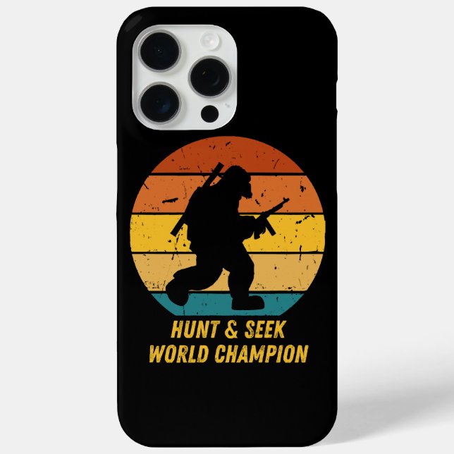 Coques Case-Mate iPhone Big Foot Ne Veut Plus Se Cacher Et Chercher Mainte (Verso)