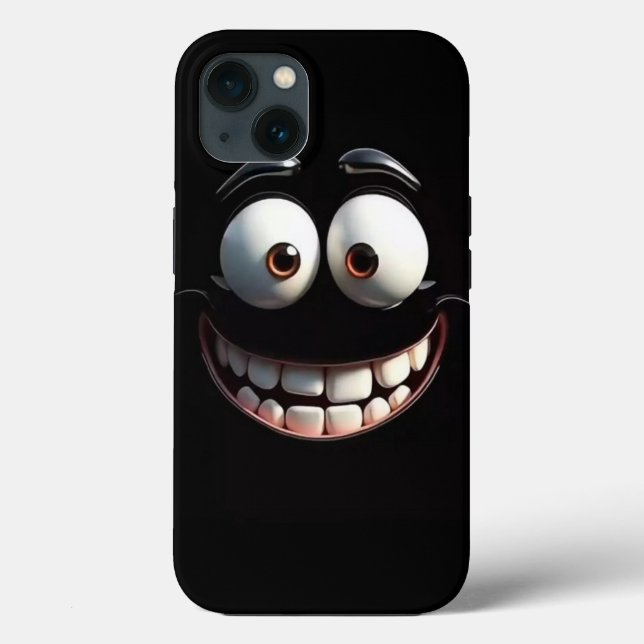 Coques Case-Mate iPhone Big Grin Blackout iPhone Case (Verso)