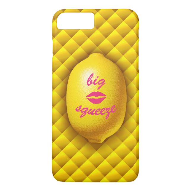 Coques Case-Mate iPhone Big Squeeze Lemon iPhone 7 (Dos)