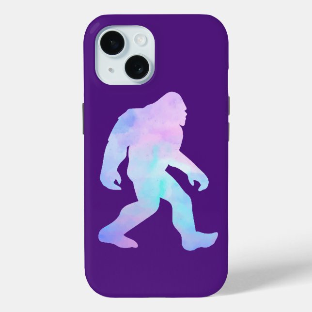 Coques Case-Mate iPhone Bigfoot aquarelle (Verso)