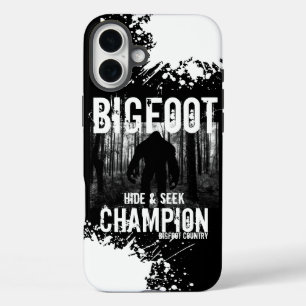 Coque Pour iPhone 16 Plus Bigfoot Cacher et Rechercher Champion