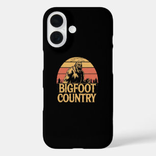 Coque Pour iPhone 16 Bigfoot Country Ying Style Rétro
