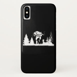Case-Mate iPhone Case Bigfoot dans la forêt Sasquatch Yeti