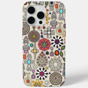 Coque Case-Mate iPhone bijou boho trésors lin