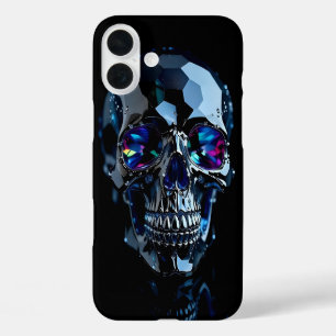 Coque Pour iPhone 16 Plus Bijou Crâne