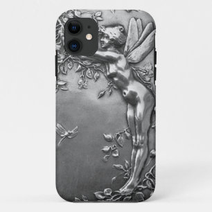 Case-Mate iPhone Case Bijoux antiques féeriques argentés de cru de