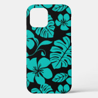 BIKINI ROSE (NOIR/TURQUOISE)
