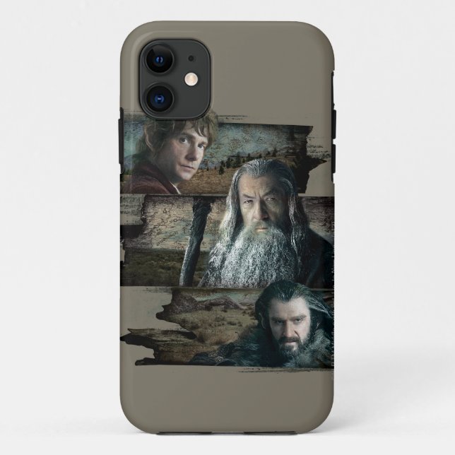 Coques Case-Mate iPhone BILBO BAGGINS™, Gandalf, THORIN OAKENSHIELD™ (Dos)