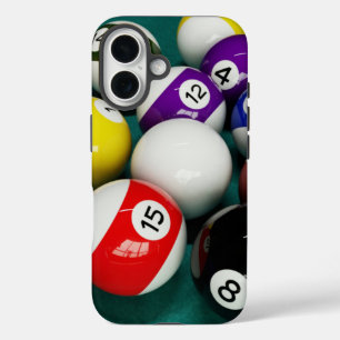 Coque Pour iPhone 16 Billiard Balls