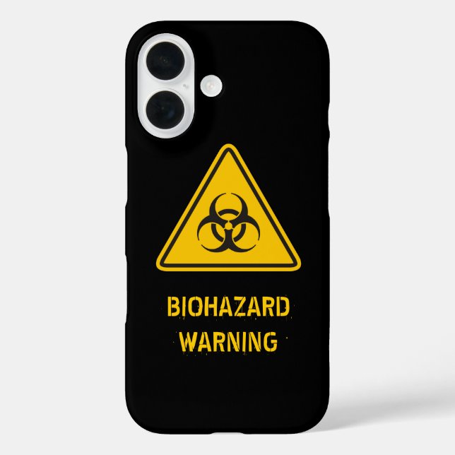 Coques Case-Mate iPhone Biohazard icon (Verso)