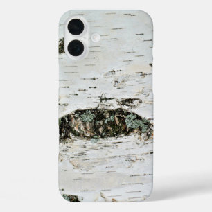 Coque Pour iPhone 16 Plus Birch Wood Nature Extérieur Rustique Cool