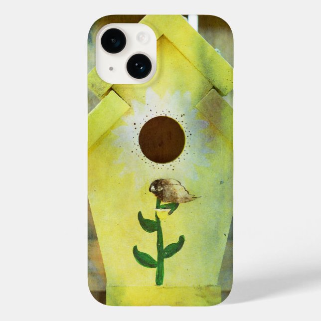 Coques Case-Mate iPhone Bird House par Shirley Taylor (Verso)