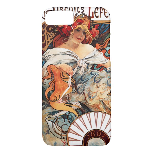 Coques Case-Mate iPhone Biscuit, Mucha (Dos)