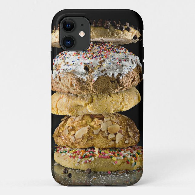 Coques Case-Mate iPhone Biscuits dans une pile (Dos)