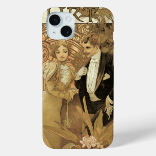 Coque Case-Mate iPhone Biscuits vintages Art Nouveau Flirt, Alphonse Much