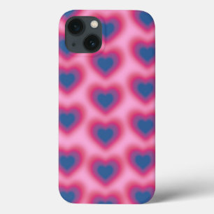 Case-Mate iPhone Case Bisexual drapeau couleur sur un coeur flou Coque-M