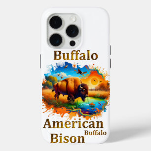 Coque Case-Mate iPhone Bison de Buffalo américain