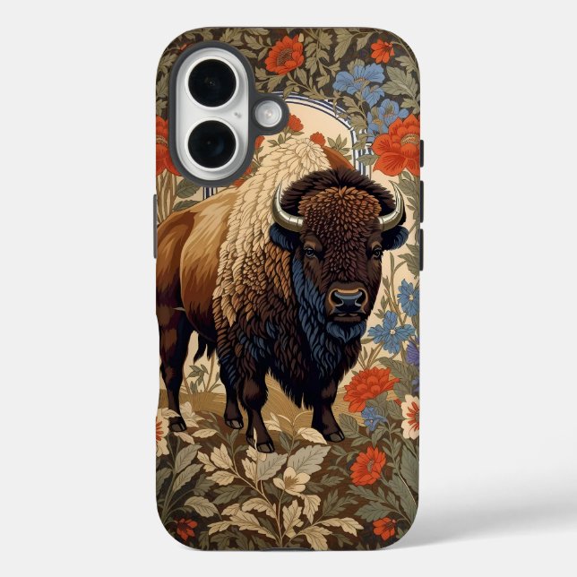 Coques Case-Mate iPhone Bison élégant William Morris inspiré (Verso)