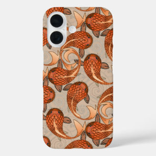 Coque Pour iPhone 16 bisque de poisson au paisley
