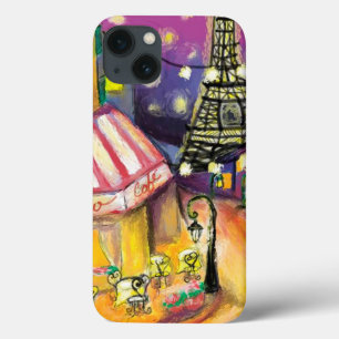 Etui iPhone 13 Bistro à Paris