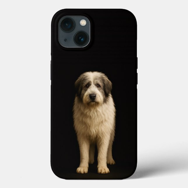 Coques Case-Mate iPhone Black 4 Luxe iPhone 13, Mioritic Shepherd (Verso)