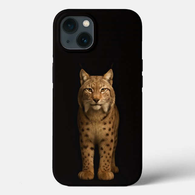 Coques Case-Mate iPhone Black 4 Luxe iPhone 13, Silent Lynx (Verso)