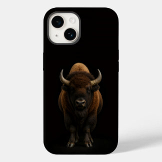 Coque Case-Mate iPhone Black 4 Luxe iPhone 14 Mate, American Bison