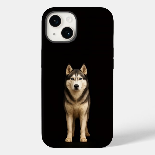 Coques Case-Mate iPhone Black 4 Luxe iPhone 14 Mate, Icy Elite Husky (Verso)