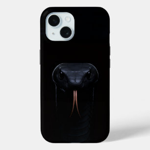 Coque Case-Mate iPhone Black 4 Luxe iPhone 15 Coque-Mate, Black Mamba