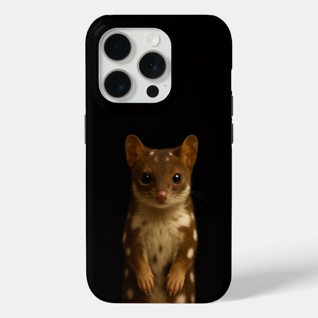 Coques Case-Mate iPhone Black 4 Luxe iPhone 15 Pro Mate Sweet Quoll (Verso)