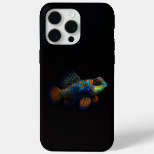 Coque Case-Mate iPhone Black 4 Luxe iPhone 15 Pro Max, Dragonet Mandarin