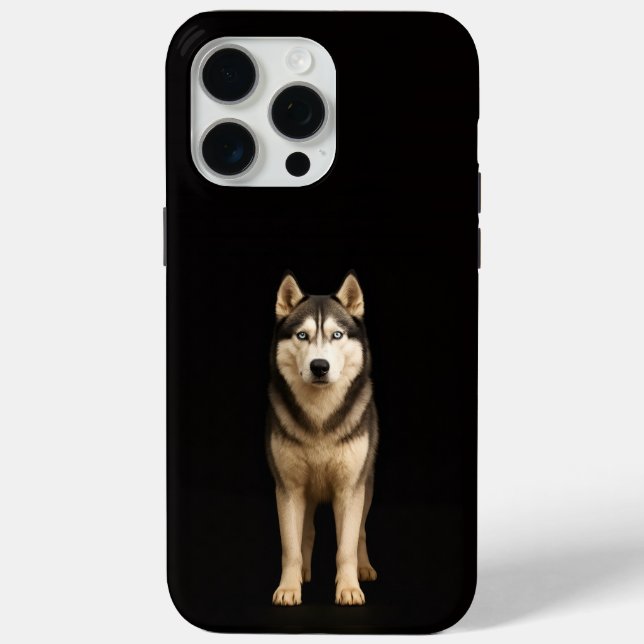 Coques Case-Mate iPhone Black 4 Luxe iPhone 15 Pro Max, Icy Elite Husky (Verso)