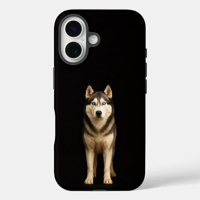 Coques Case-Mate iPhone Black 4 Luxe iPhone 16 Mate, Icy Elite Husky (Verso)
