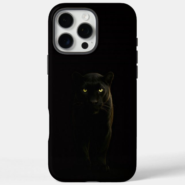 Coques Case-Mate iPhone Black 4 Luxe iPhone 16 Pro Max, Black Panther (Verso)