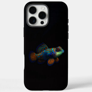 Coque iPhone 16 Pro Max Black 4 Luxe iPhone 16 Pro Max, Dragonet Mandarin