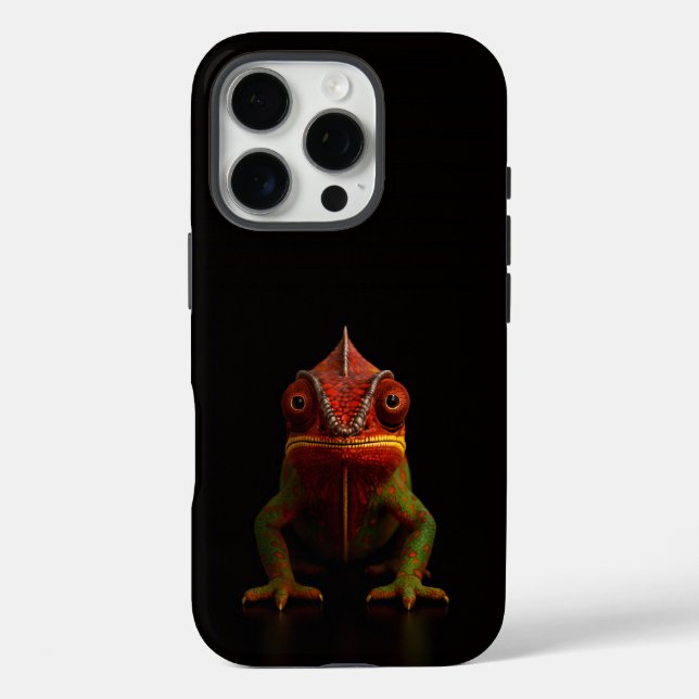 Coques Case-Mate iPhone Black 4 Luxe iPhone 16 Pro, Panther Chameleon (Verso)