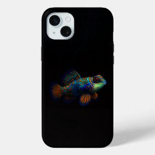 Coque Case-Mate iPhone Black 4 Luxe, Poisson Dragonet Mandarin