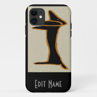 Case-Mate iPhone Case Black Abstrait Dachshund